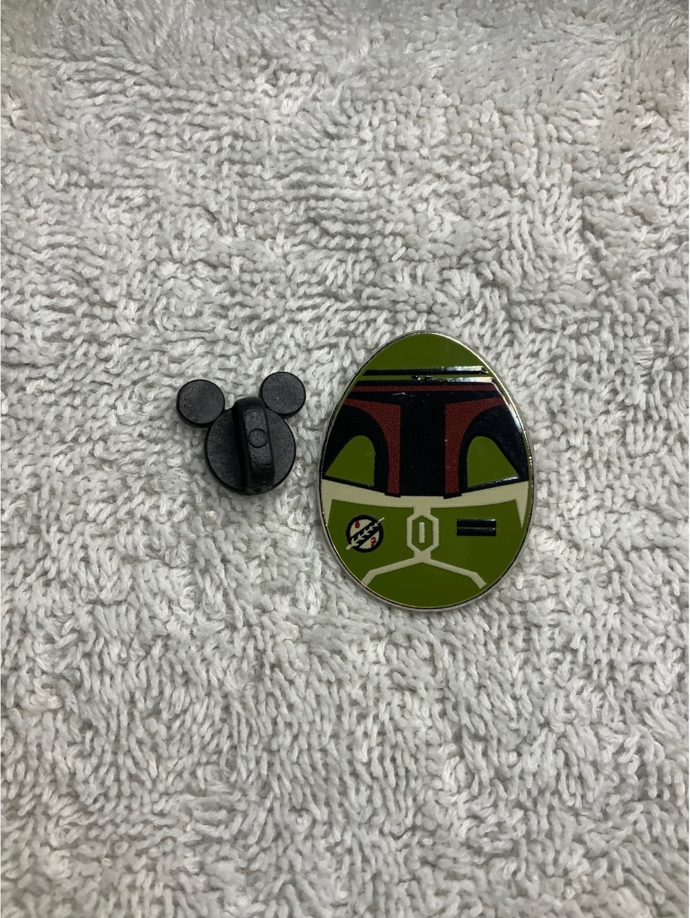 Boba Fett Easter Egg Disney Pin